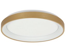 Plafondlamp Ringlede 3691GO Goud dimbaar 2400 Lumen Kunststof Metaal Steinhauer