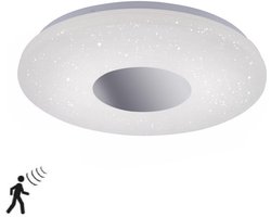 Plafondlamp Stars Wit IP44 incl. Bewegingssensor 38cm