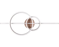 Plafondlamp Trio Leuchten Montilla bruin