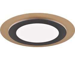 Plafondlamp Trio Leuchten Morgan zwart