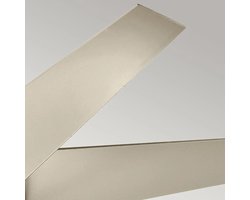 Plafondventilator met verlichting - Lehr II - 54in / 137cm ventilator - Antiek satijnen zilver