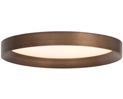 Plafonnier Flady 3685BR brons Ø40 cm | Klassiek ontwerp | Materiaal: metaal, kunststof, elektronica | Steinhauer