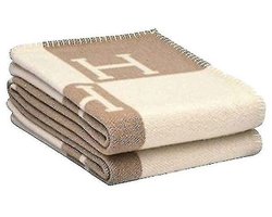 Plaid - Kasjmier Deken - Haakwerk Design Lichtgewicht - 1 Stuk - Voor Binnen Wit