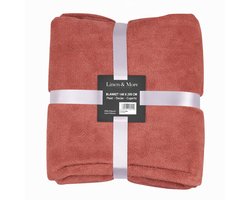 Plaid Marmaris Roze 140x200cm