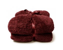 Plaid - Teddy - Rood - Polyester