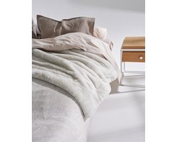 Plaids Cocooning - maxi fleece deken- maxi plaid -fleece bedsprei - King Lin - Superzachte en lekker warme fleece - EXTRA GROOT 240 cm x 260 cm