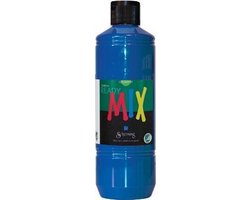 Plakkaatverf - Donkerblauw - Milieuvriendelijk - Matt - Greenspot - 500 ml - Waterbasis - Uitstekende Dekking - Voor Papier, Karton en Hout - Droogt Snel en Gemakkelijk Verwerkbaar