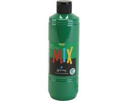 Plakkaatverf - Groen - Milieuvriendelijk - Matt - Greenspot - 500 ml - Waterbasis - Uitstekende Dekking - Voor Papier, Karton en Hout - Droogt Snel en Gemakkelijk Verwerkbaar