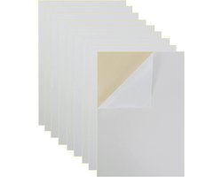 Plakvilt Zelfklevend - 10 Vellen Hobbyvilt - Hobbyvilt - 21 x 30 cm - Vilt Lapjes - Decoratief Vilt - Vilt Lappen - Vilt Stoffen - Naaivilt - Knutselen Voor Kinderen En Volwassenen - Voor onderzetter, lademat, auto, fotolijst, stoelpoten, tafelpoten
