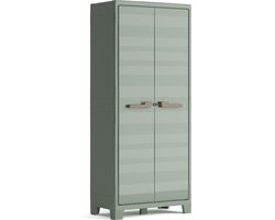Planet Outdoor multispace opbergkast - 44x80x182cm - Licht grijs