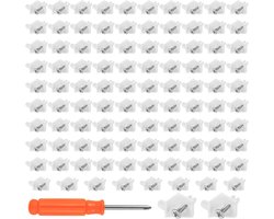 Plankdragers 5 mm, plankhouder, reserveonderdeel #101558 plankdragers inlegplankhouders, glazen plankdragers voor IKEA PAX plankdragers, voor COMPLEMENT, wit