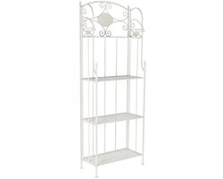 Planken Home ESPRIT Wit Metaal 4 Planken 61 x 29 x 163,5 cm