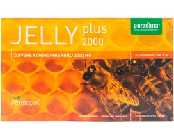 Plantapol Royal Jelly Plus 2000 Tabletten - Voor Lichamelijke en Geestelijke Zwakte - 10ml per Ampulle - 20 Stuks