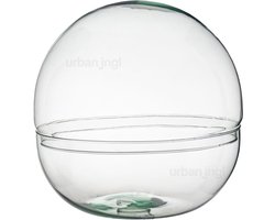 Planten terrarium fles - Dome XL - ↑ 30 cm - Ø 30 cm - Helder - Glas - Vaas - Voorraadpotten - Snoeppot | urbanjngl