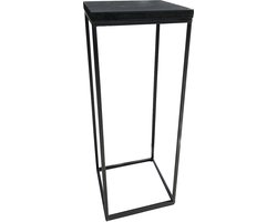 Planten Zuil Dolores | Small | Black - Zwart | Staal | L30 x B30 x H80 cm
