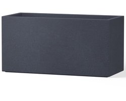 Plantenbak Beton - Houtskool - 1 stuk - 24" x 12" x 10"