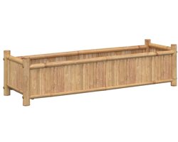 Plantenbak | Bloembak | Bloempot 100x30x25 cm bamboe