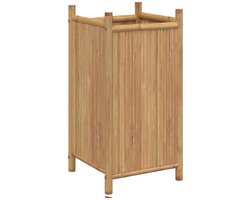 Plantenbak | Bloembak | Bloempot 40x40x80 cm bamboe