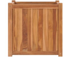 Plantenbak | Bloembak | Bloempot verhoogd 50x50x50 cm massief teakhout