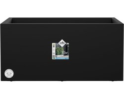 Plantenbak Elho Vivo Next Lang 80 - voor Binnen & Buiten - 100% Gerecycled Plastic - L 78.0 x H 37.9 cm - Living Black