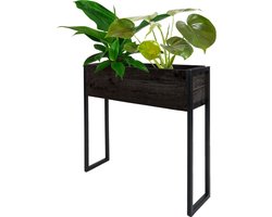 Plantenbak Faab Zwart Mangohout 72 cm