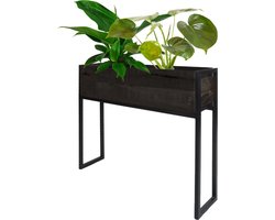 Plantenbak Faab Zwart Mangohout 84 cm