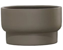 Plantenbak Nyborg | Small | Taupe | Ø54xH32cm