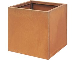 Plantenbak Vaargel buiten bloembak 50x50x50 cm patina casa.pro