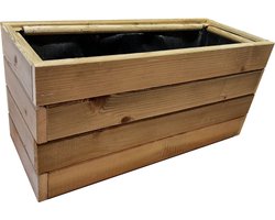 Plantenbak,Bloembak,Kruidenbak59x24x29cm.