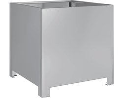Plantenbank | Bloembak | Bloempot 40x40x40 cm gegalvaniseerd staal