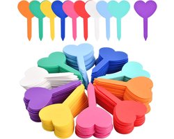 Plantenetiketten set van 100 - Duurzame kunststof insteeketiketten voor tuinplanten en zaaibakjes