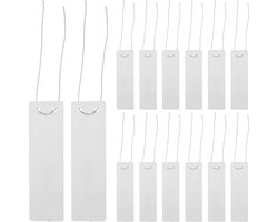 Plantenlabels Metaal - Tuin Markers - Planten Identificeren - Weerbestendig Aluminium - 20 Stuks - Zilver