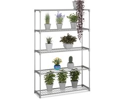 Plantenrek binnen - 140 x 91 x 28 cm - metaal - steeksysteem