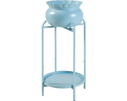 Plantenstandaard Altena 60x27x27 cm lichtblauw [en.casa]