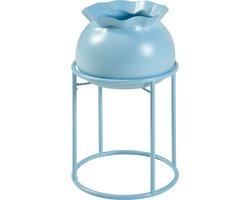 Plantenstandaard Assen 31,5x19,5 cm lichtblauw [en.casa]
