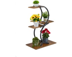 Plantenstandaard binnen - 76x48x30 cm - voor 5 potten