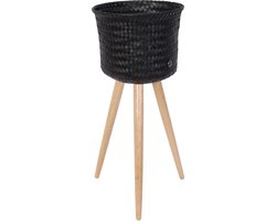 Plantenstandaard - Bloempot op poten - SET van 2! - Handed By - - Up High - zwart - black