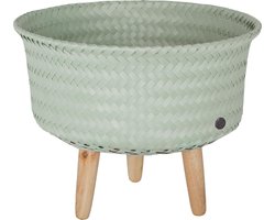 Plantenstandaard - Bloempot op poten - SET van 2! - Handed By - UP Low - grijsgroen