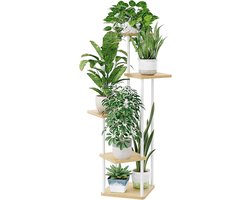 Plantenstandaard met 5 niveaus voor binnen en buiten - Elegant Hoog Plantenrek voor alle Ruimtes