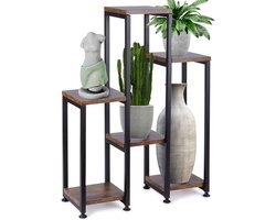 Plantenstandaard Metaal 6-Niveaus 70 cm - Plantenrek voor Bloempotten
