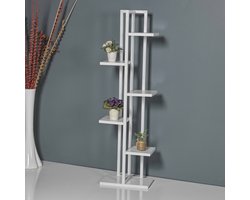 Plantenstandaard Tohmajärvi 120x34x21cm wit