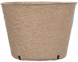 Plantenstartpotten Biologisch Afbreekbaar - Papieren Pulp Bekers - Zaaien en Kiemen - Met Drainagegaten - Verschillende Maten - Niet Gespecificeerd