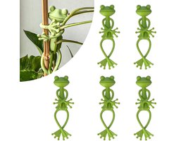 plantensteun - 5 stuks - klimplanten - vrijstaand - kikkervormige plantensnoeren - Geschikt Voor het kweken van groenten, plantensnoeren voor het vastzetten van spruitstengels