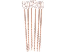 Plantenstokken 6 Stuks 12 Inch Elektrocultuur Koperen Tuinantenne Houten Inzet Verpakt Koperen Tuinpalen voor Buiten Binnen Groeien Tuin Planten Groenten