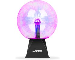 Plasma bol - BeamZ MAX plasmabol 20cm - Magische krasvaste plasma bal met bliksems - Super gaaf effect!