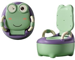 Plaspotje – Plaspotje kind – Potje peuter – Potje met deksel – WC potje peuter – Kind WC Verkleiner – Kinder Toilettrainer - Groen - Peuter & Baby - Jongen & Meisje