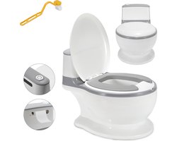 Plaspotje Toilettrainer met Muziek voor Kind, Peuter & Baby – Potje met deksel Toilet Potje peuter – WC Verkleiner