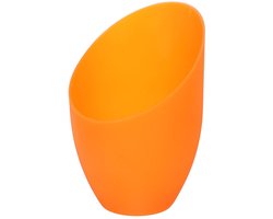 Plastic Lampshade Replacement for Oblique E27 Floor Lampshade Interchangeable Multi-Head Light Covers for Pendant Lamp, Arc Lamp, Table Lamp, Floodlight, LED Floor Lamp 40mm Hole Orange
