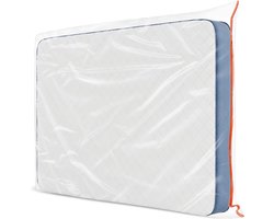 Plastic Matrasbeschermer Hoes 90x200 cm Dikte 30 cm - Matrashoes Bescherming Opbergen Verhuizen met Ritssluiting matrasbeschermer 140x200