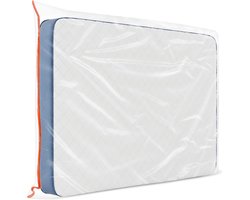 Plastic Matrashoes 90 x 200 cm, voor opslag en verhuizing, opbergtas voor matrassen met ritssluiting
